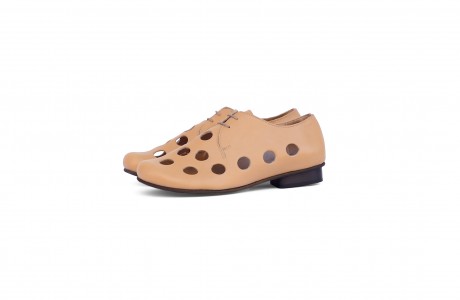 Cutout women's Oxford shoes 