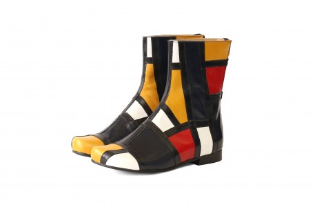 Mondrian boots