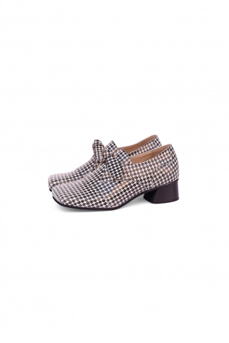 Houndstooth toe women's shoes 